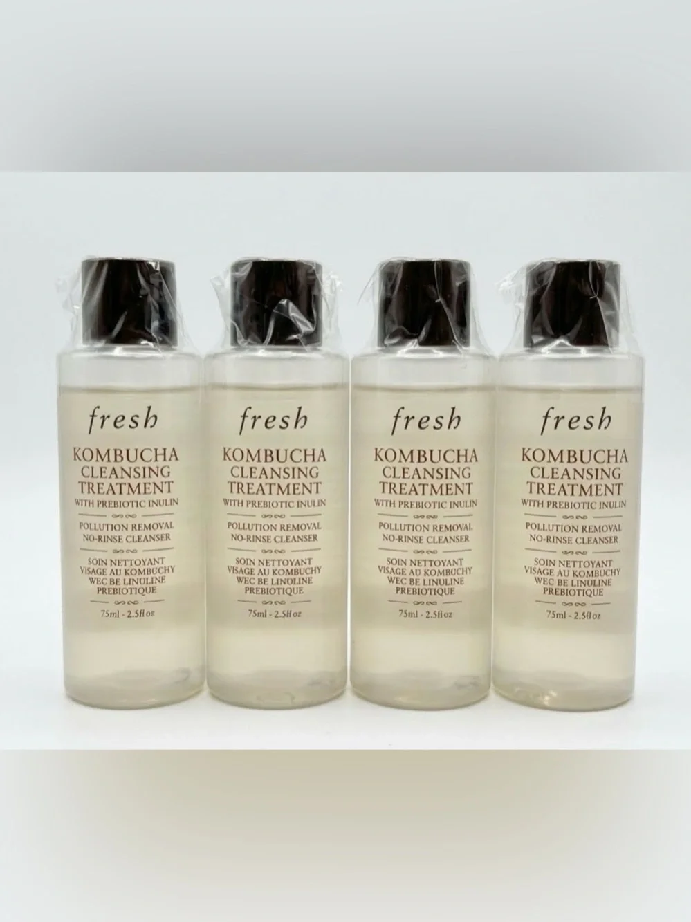 (4)fresh Kombucha Cleansing Treatment – 75ml each Get one *FREE* 5 total